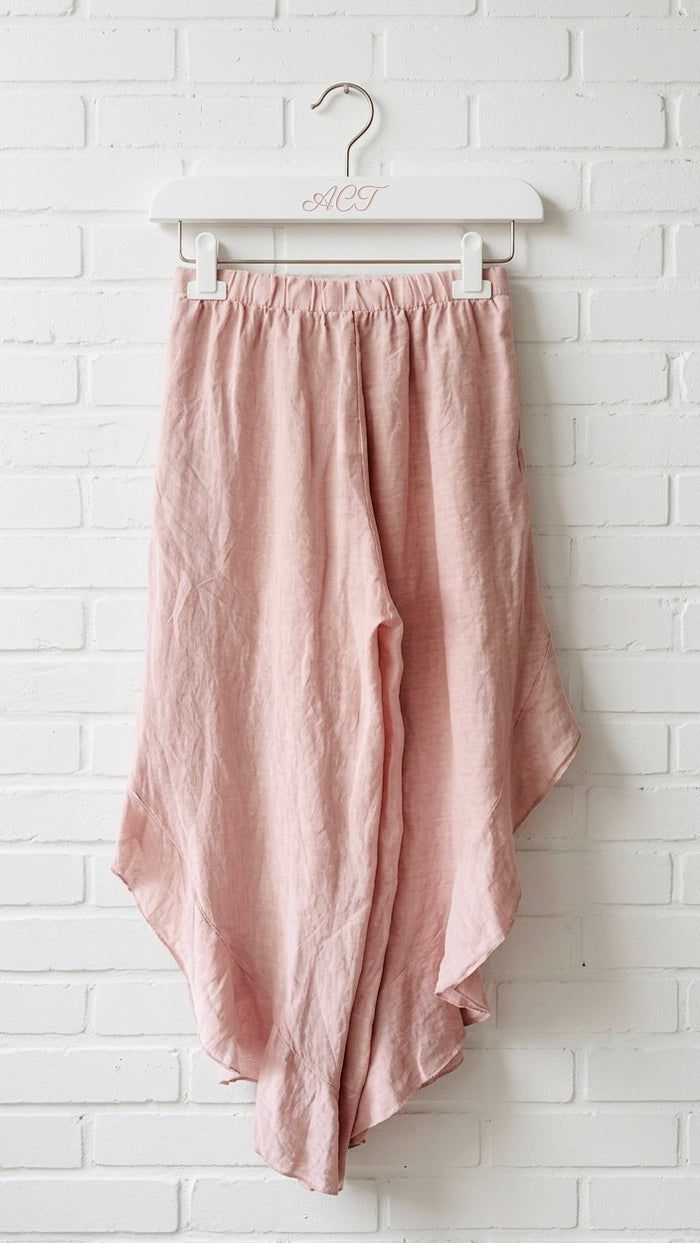Pantalón pañuelo lino Aurora +13 colores