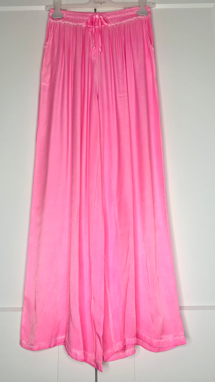 Pantalón raso palazzo