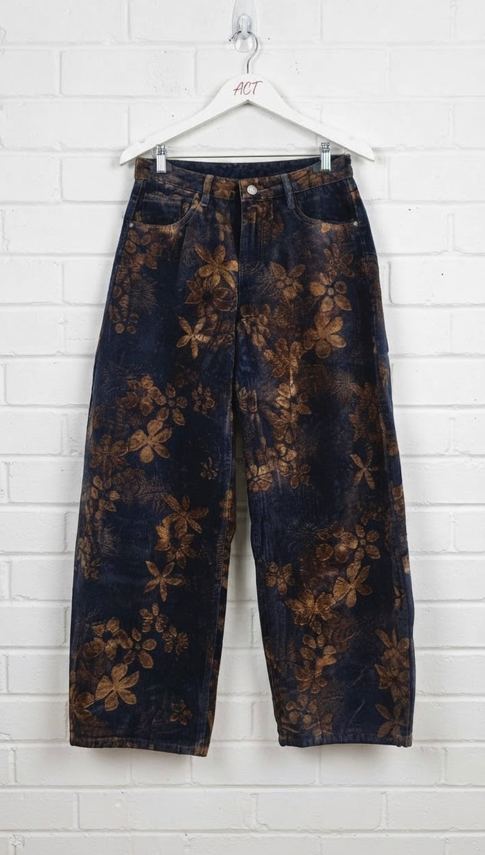 Pantalón Tejano Flocado