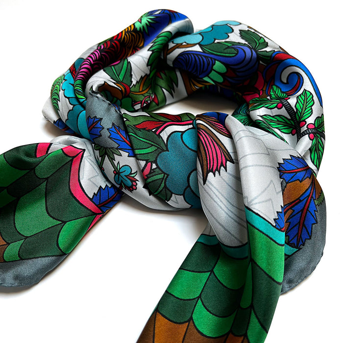 PATCH NYC Folktale Silk Scarf
