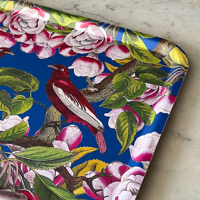 PATCH NYC Ruby Birds Large Rectangle Tray
