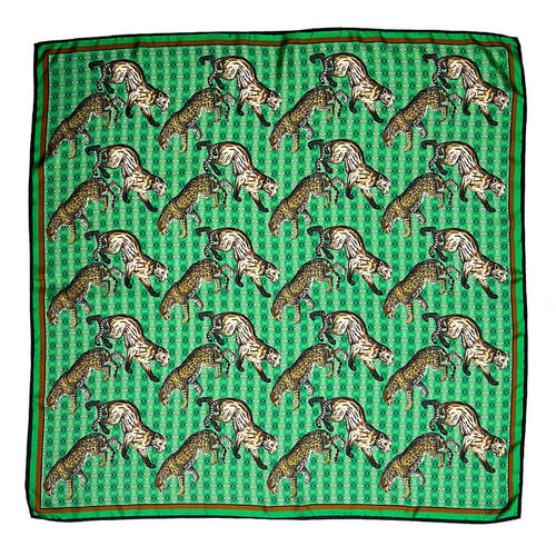 PATCH NYC Wild Cats Silk Scarf