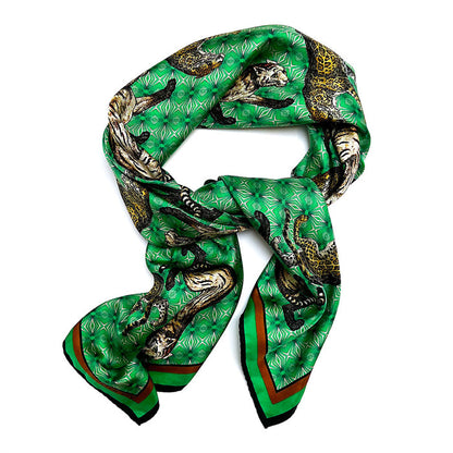 PATCH NYC Wild Cats Silk Scarf