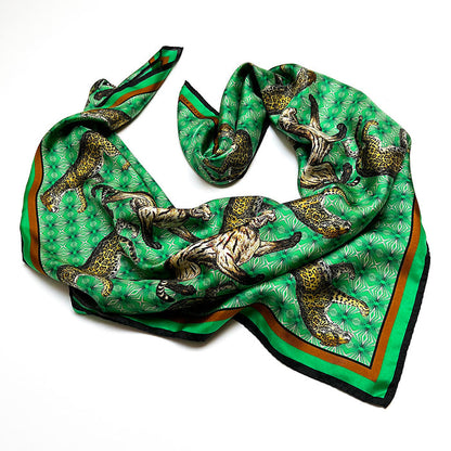 PATCH NYC Wild Cats Silk Scarf