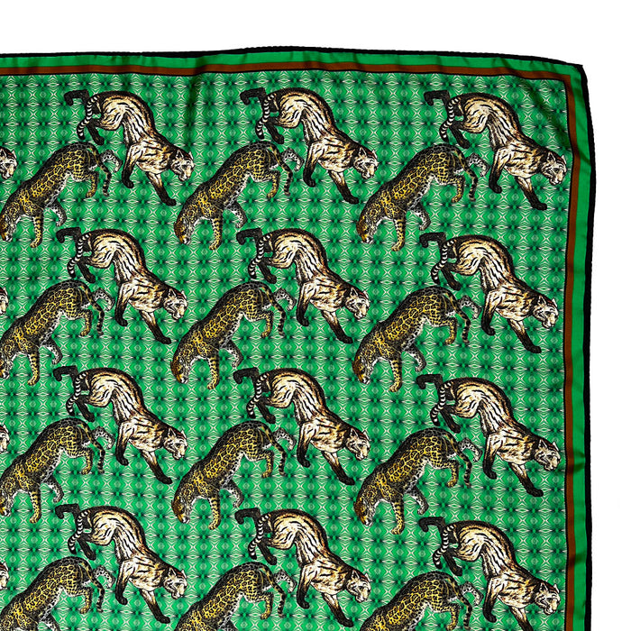 PATCH NYC Wild Cats Silk Scarf