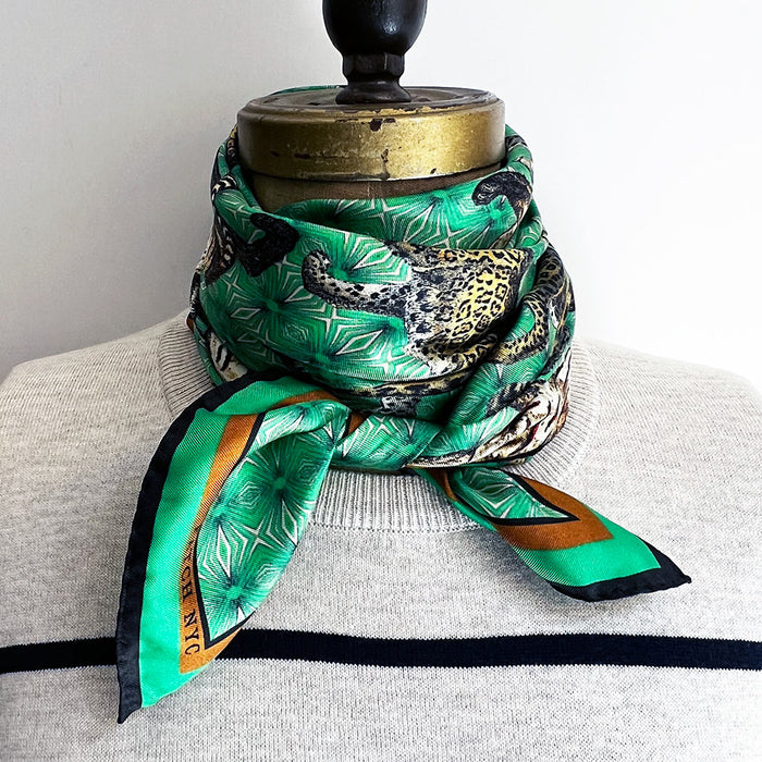 PATCH NYC Wild Cats Silk Scarf