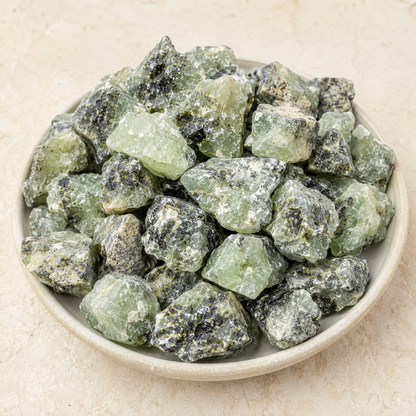 Phrenite Rough Rocks (Living in the Present am and Prosperity)