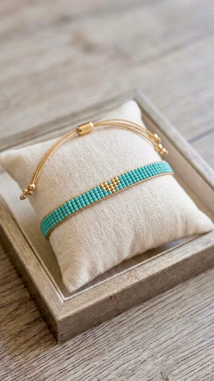 Pulseras mediterránea turquesa +15 modelos