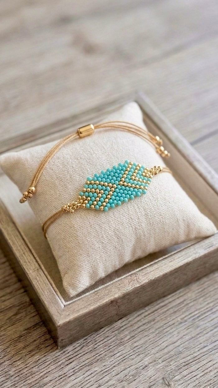 Pulseras mediterránea turquesa +15 modelos