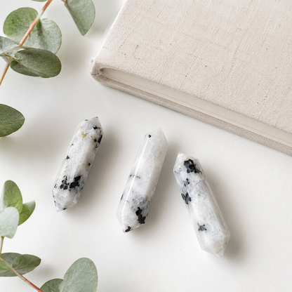 Rainbow Moonstone Point Pencils (Creativity and Compassion)