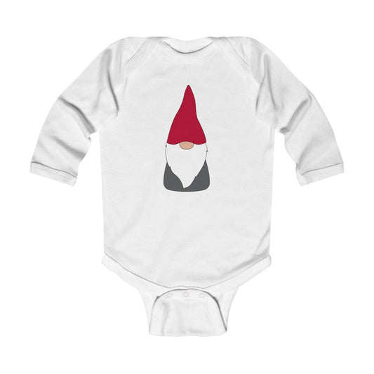 Red Hat Gnome Long Sleeve Bodysuit Scandinavian Design Studio