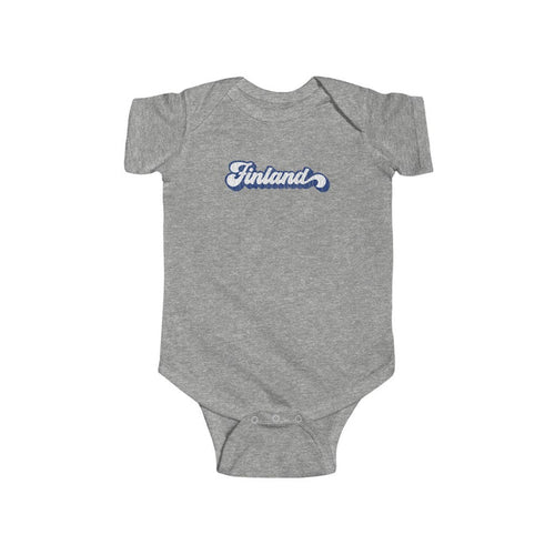 Retro Finland Baby Bodysuit Scandinavian Design Studio