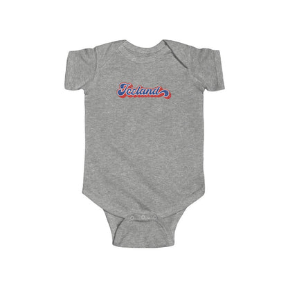 Retro Iceland Baby Bodysuit Scandinavian Design Studio