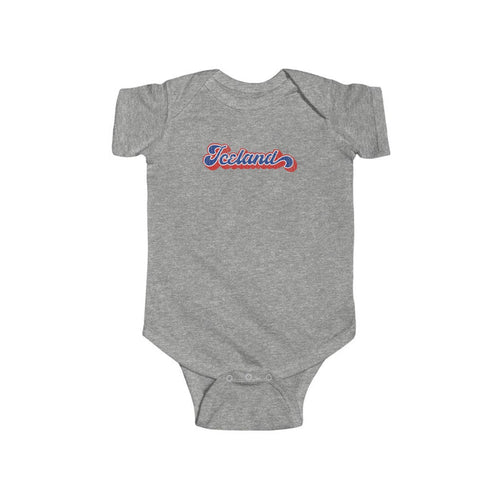 Retro Iceland Baby Bodysuit Scandinavian Design Studio