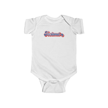 Retro Iceland Baby Bodysuit Scandinavian Design Studio