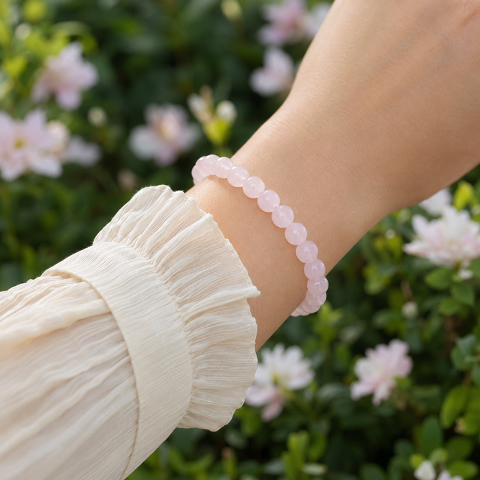 Rose Quartz Bracelet (Self-Love and Concentration)