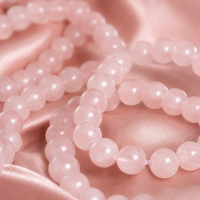 Rose Quartz Bracelet (Self-Love and Concentration)