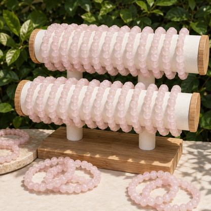 Rose Quartz Bracelet (Self-Love and Concentration)