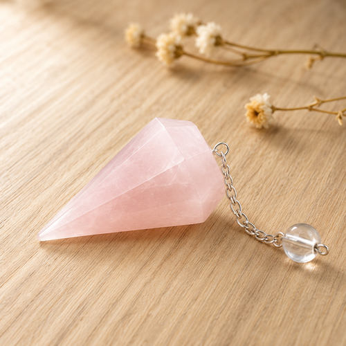 Rose Quartz Pendulum