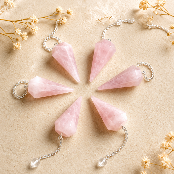 Rose Quartz Pendulum
