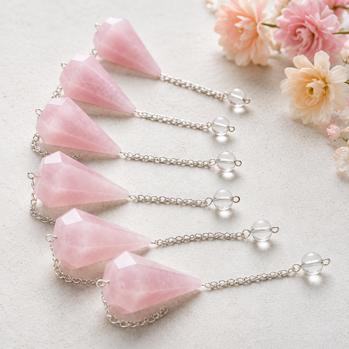 Rose Quartz Pendulum