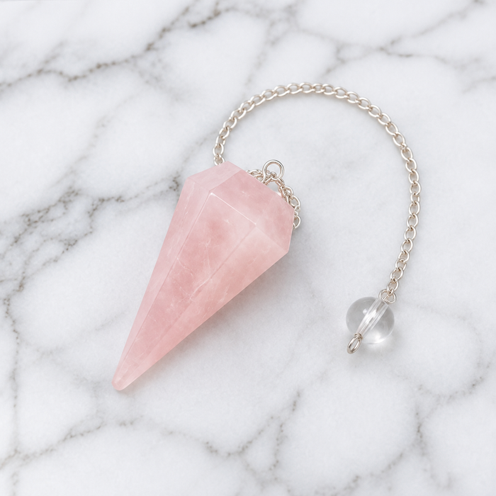 Rose Quartz Pendulum