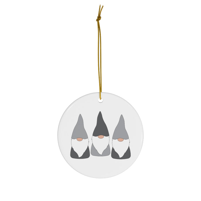 Scandinavian Gnomes Ornament Scandinavian Design Studio