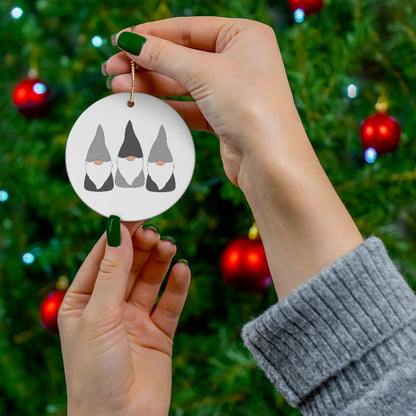 Scandinavian Gnomes Ornament Scandinavian Design Studio