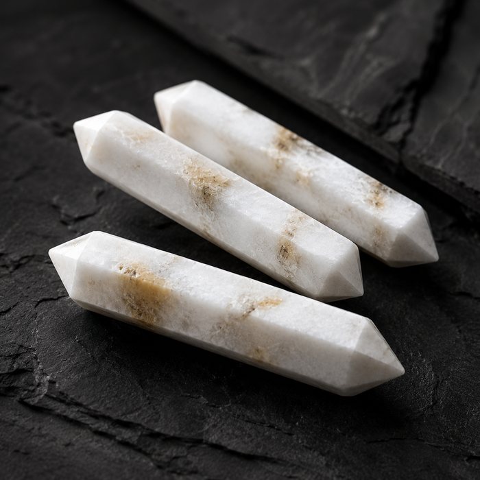 Scolecite Double Terminated Point Pencil, Scolecite Point