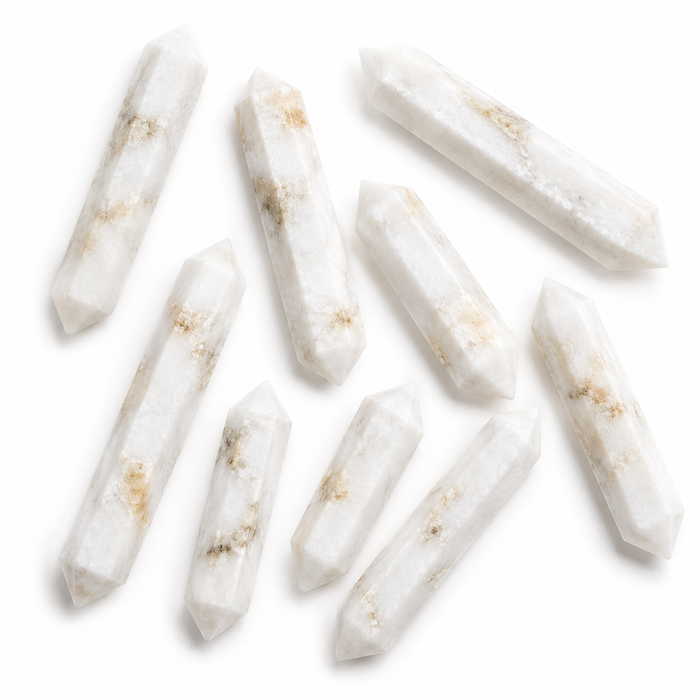 Scolecite Double Terminated Point Pencil, Scolecite Point