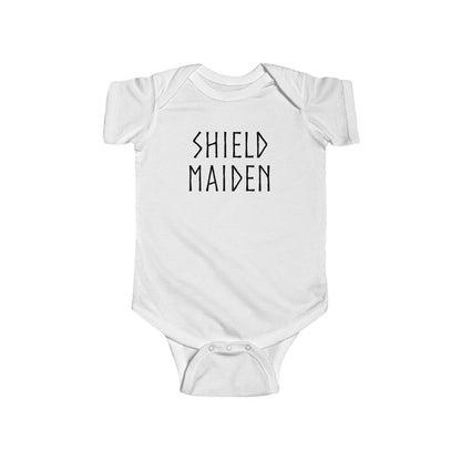 Shield Maiden Baby Bodysuit Scandinavian Design Studio