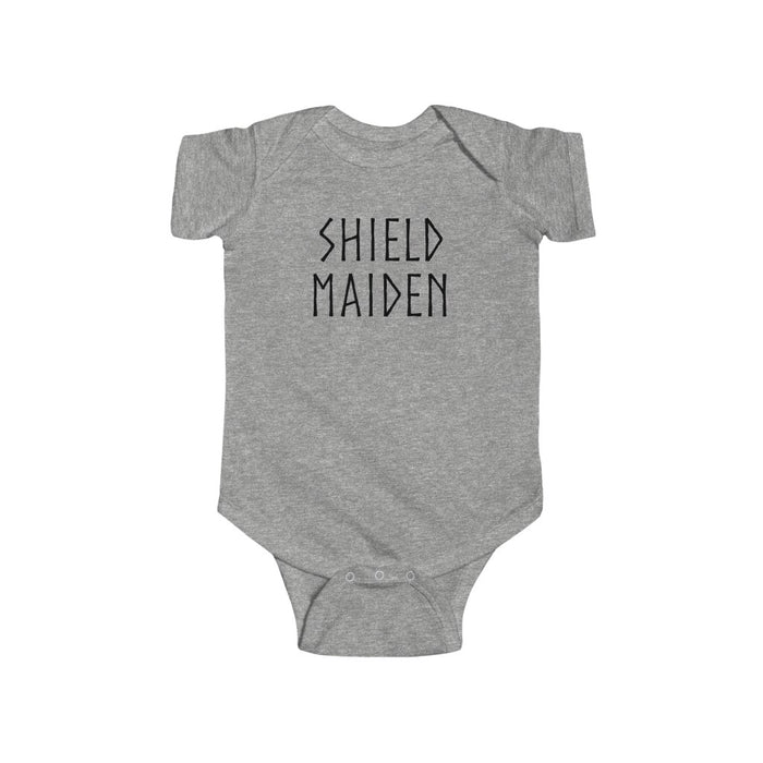 Shield Maiden Baby Bodysuit Scandinavian Design Studio