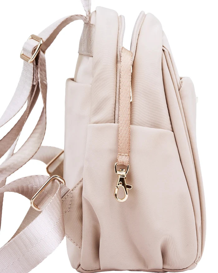 Small urban backpack WINGS ROSELLA BEIGE