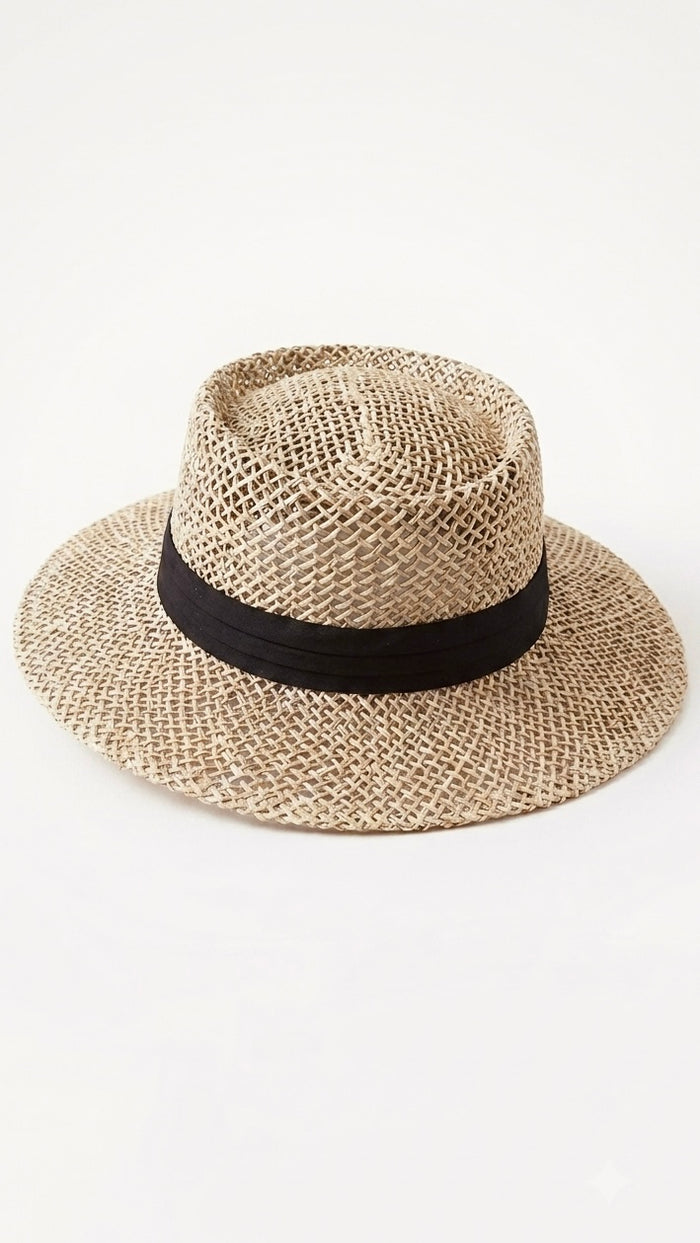 Sombrero calima de paja natural