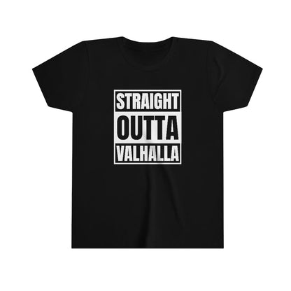 Straight Outta Valhalla Kids T-Shirt Scandinavian Design Studio