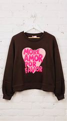 Sudadera Corazón "More Amor"
