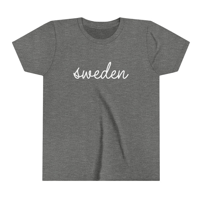 Sweden Script Kids T-Shirt