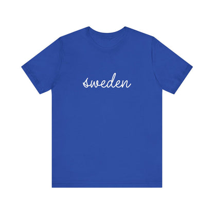 Sweden Script Unisex T-Shirt