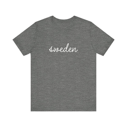 Sweden Script Unisex T-Shirt