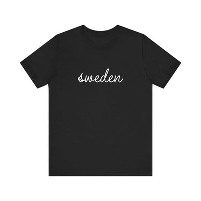 Sweden Script Unisex T-Shirt