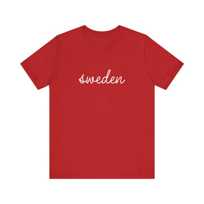 Sweden Script Unisex T-Shirt