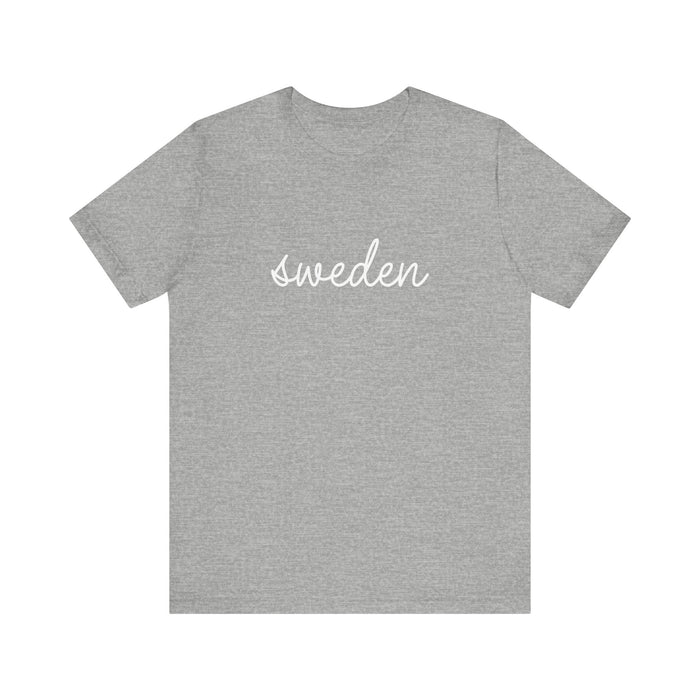 Sweden Script Unisex T-Shirt