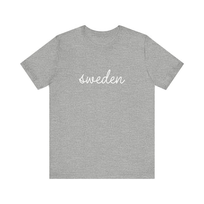 Sweden Script Unisex T-Shirt