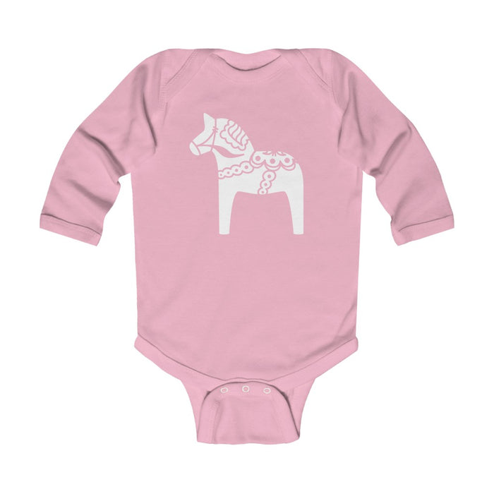 Swedish Horse Long Sleeve Bodysuit Scandinavian Design Studio