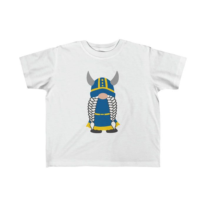 Swedish Viking Girl Gnome Toddler Tee