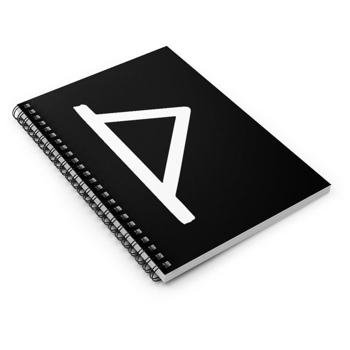 Thurisaz (Thor's Hammer) Viking Rune Spiral Notebook Scandinavian Design Studio