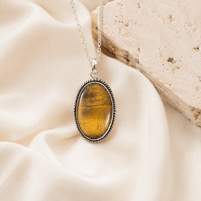 Tiger Eye Pendants – Natural Crystal Pendants Healing Gemstone Pendants