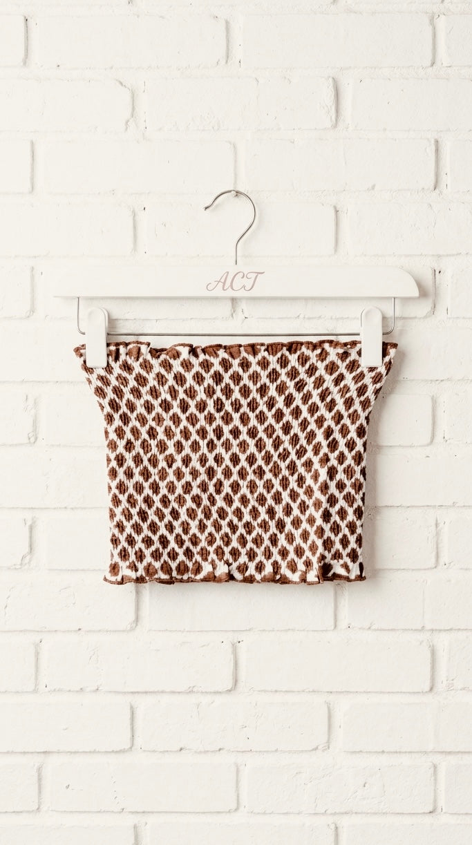 Top bandeau mini-diamonds +3 colores