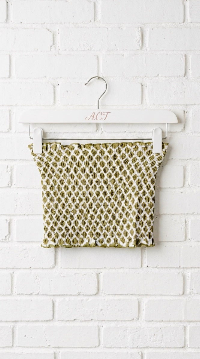 Top bandeau mini-diamonds +3 colores