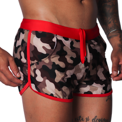 Trend Red Beachwear vista frontal de Gigo Underwear